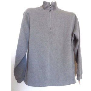 Arrow Men's 1/4 Zip Fleece Jacket - Grey, Size: S